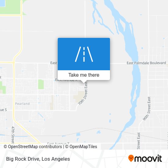 Mapa de Big Rock Drive