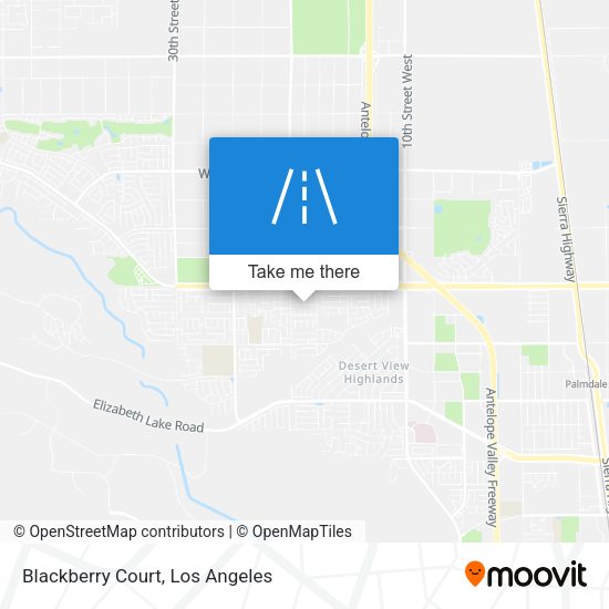 Blackberry Court map