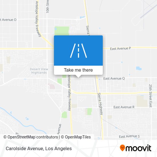 Mapa de Carolside Avenue