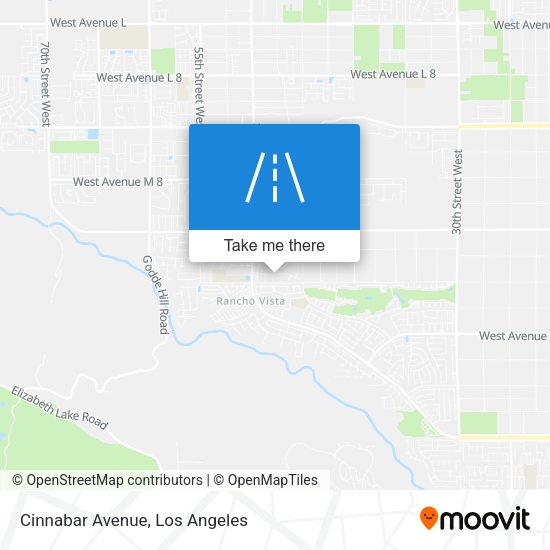 Cinnabar Avenue map