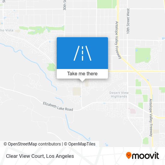 Clear View Court map