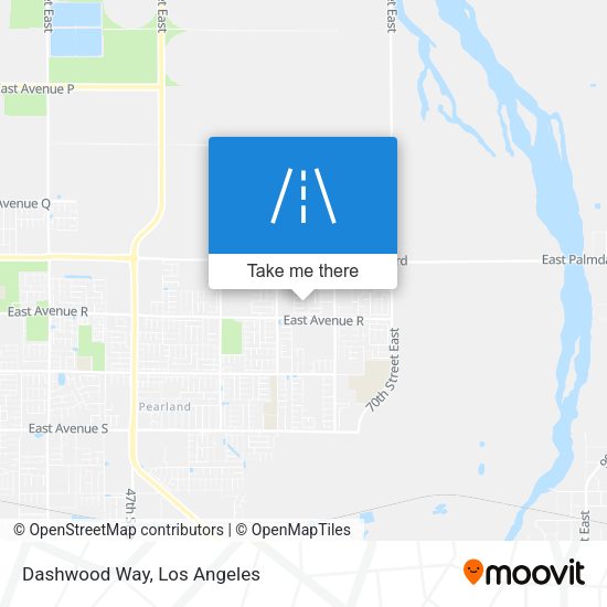 Mapa de Dashwood Way
