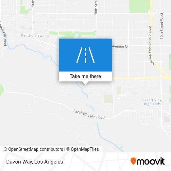 Mapa de Davon Way