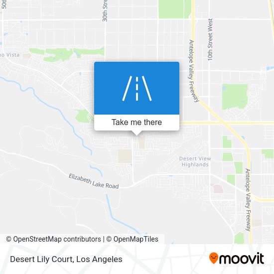 Mapa de Desert Lily Court