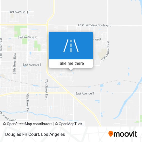 Mapa de Douglas Fir Court