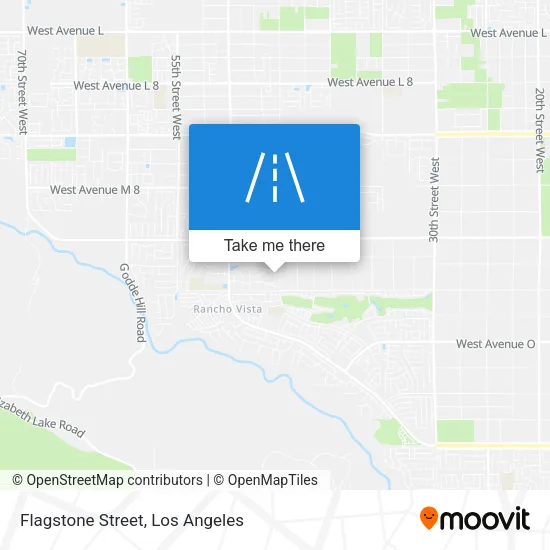 Flagstone Street map