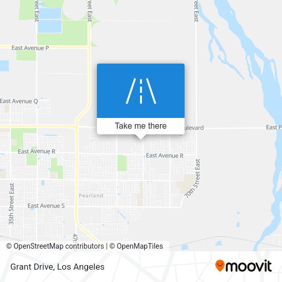 Mapa de Grant Drive