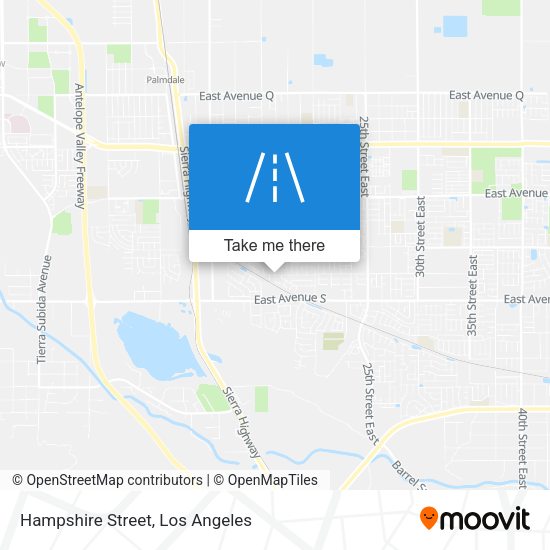 Hampshire Street map