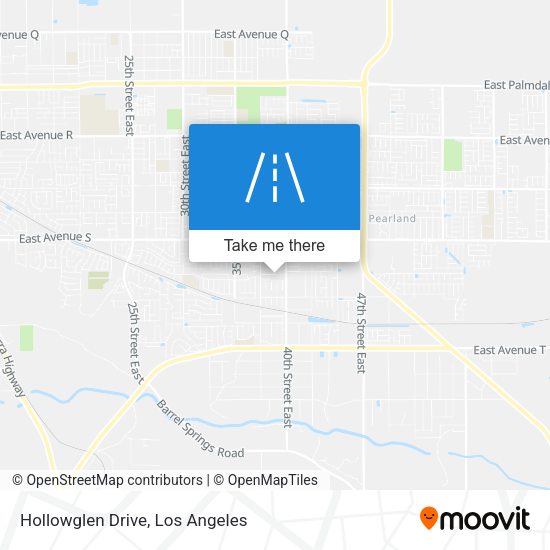 Mapa de Hollowglen Drive