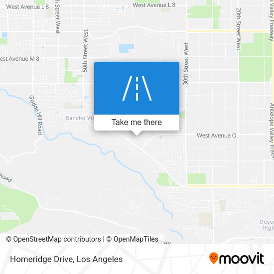 Mapa de Homeridge Drive