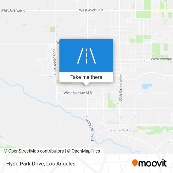 Mapa de Hyde Park Drive