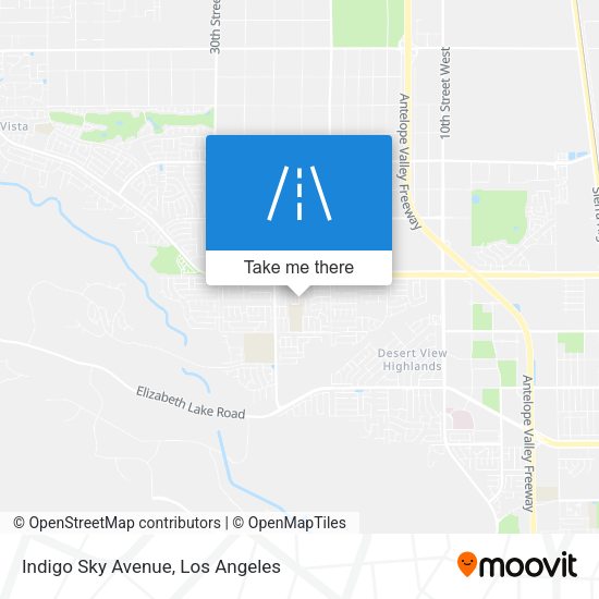 Mapa de Indigo Sky Avenue