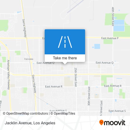 Mapa de Jacklin Avenue