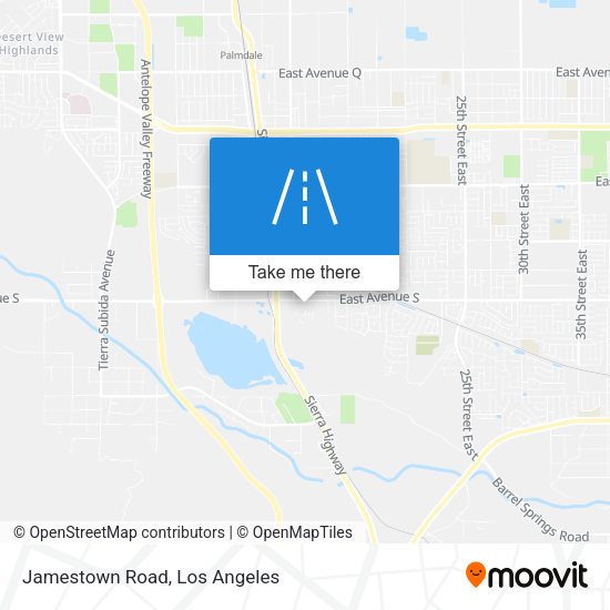 Mapa de Jamestown Road