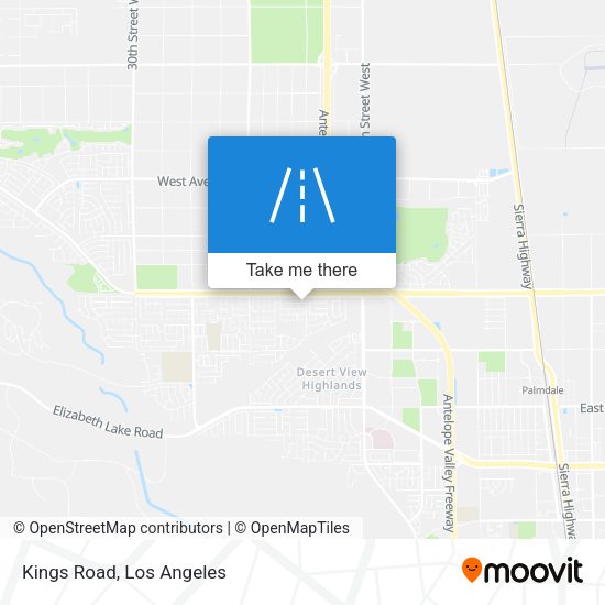 Mapa de Kings Road