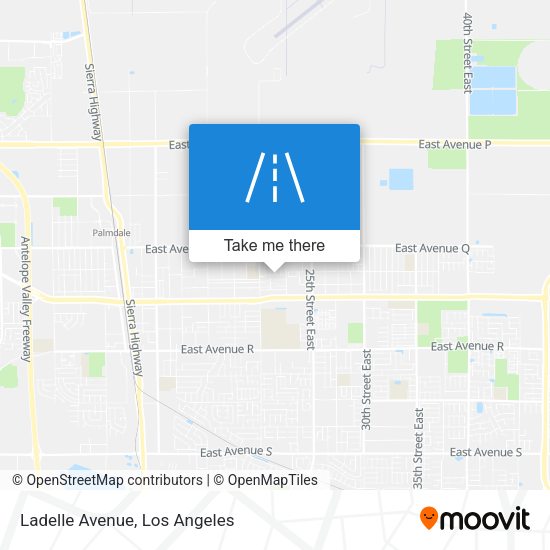 Mapa de Ladelle Avenue