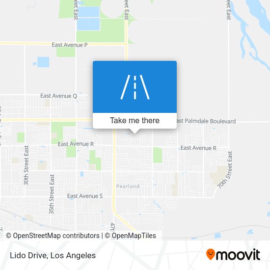 Mapa de Lido Drive