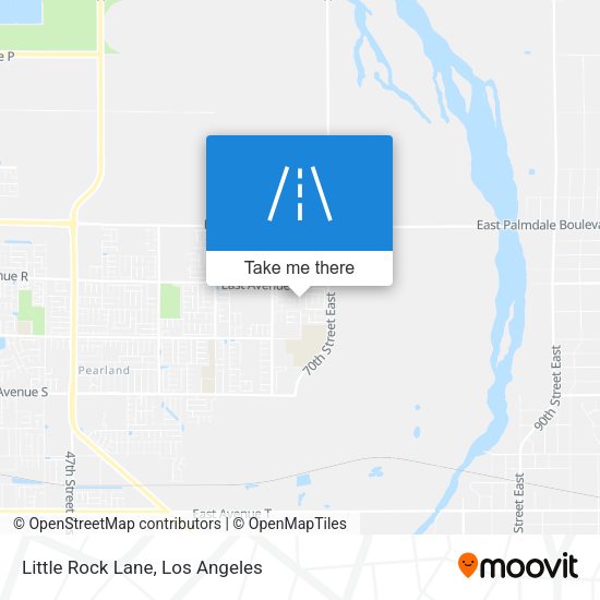 Mapa de Little Rock Lane