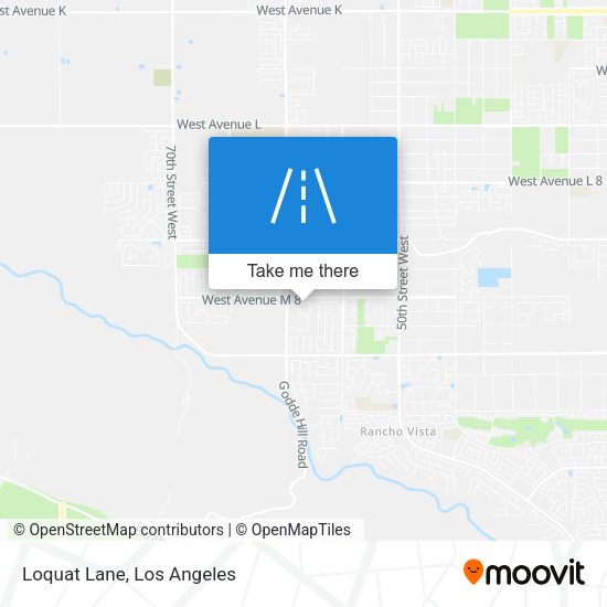 Mapa de Loquat Lane