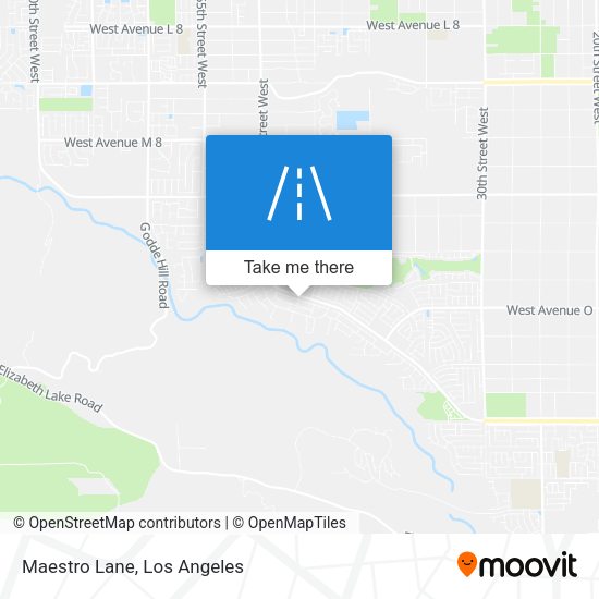 Mapa de Maestro Lane