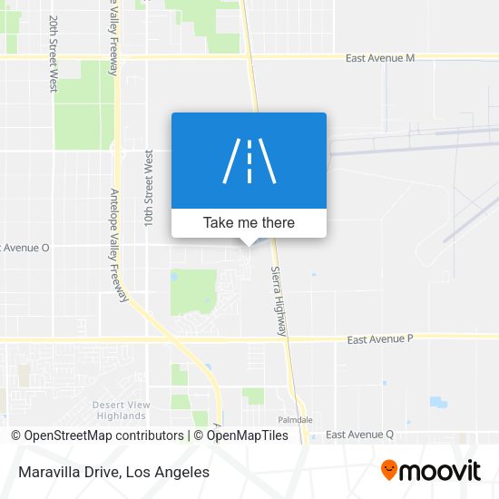 Mapa de Maravilla Drive