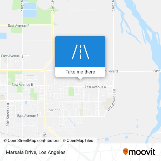 Mapa de Marsala Drive