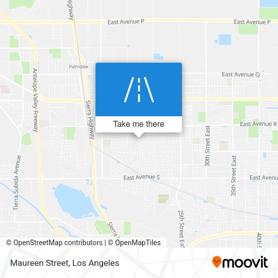 Mapa de Maureen Street
