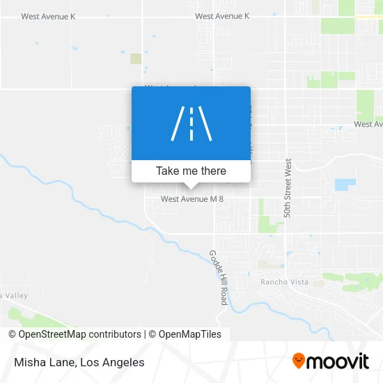 Misha Lane map