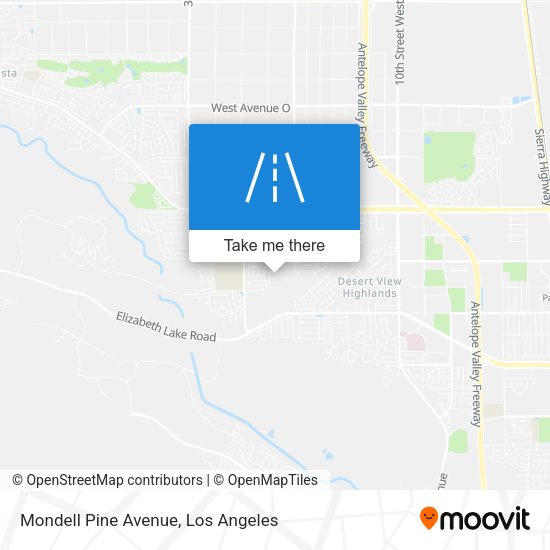Mapa de Mondell Pine Avenue