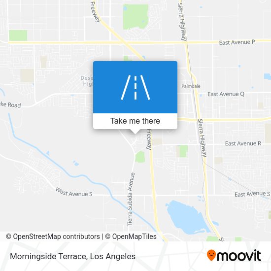 Morningside Terrace map