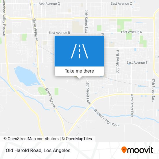 Mapa de Old Harold Road