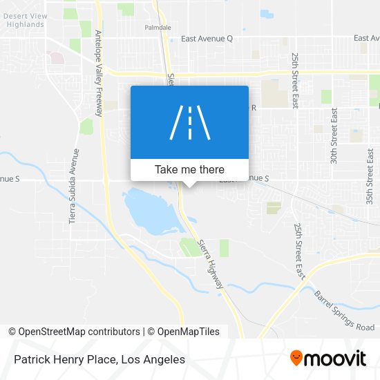 Patrick Henry Place map