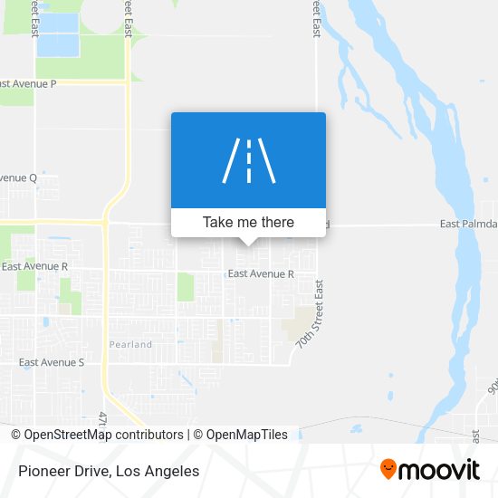 Mapa de Pioneer Drive