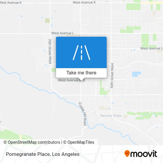 Pomegranate Place map