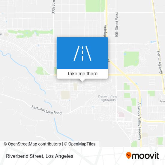 Riverbend Street map
