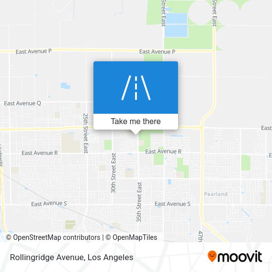 Mapa de Rollingridge Avenue