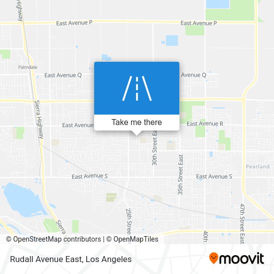 Rudall Avenue East map