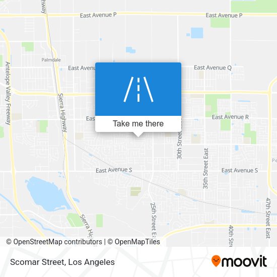 Mapa de Scomar Street