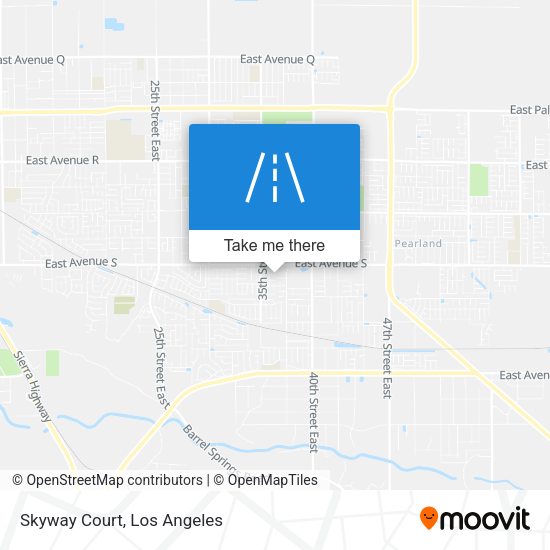 Mapa de Skyway Court