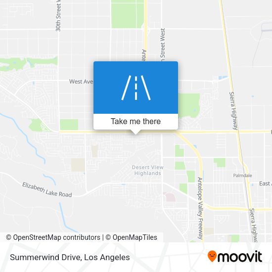 Summerwind Drive map