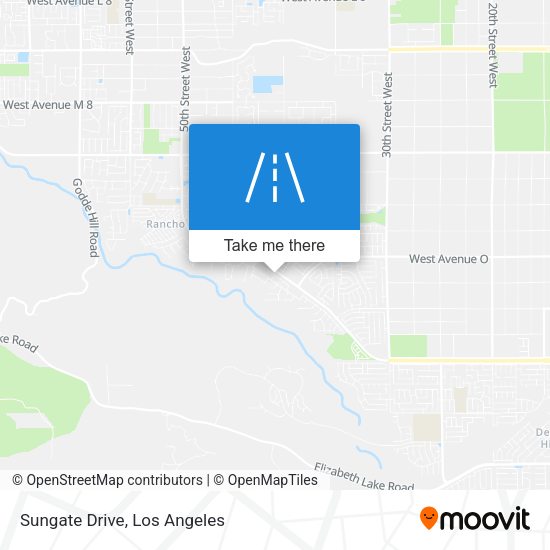 Sungate Drive map