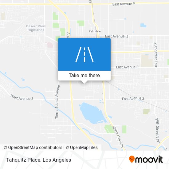 Mapa de Tahquitz Place