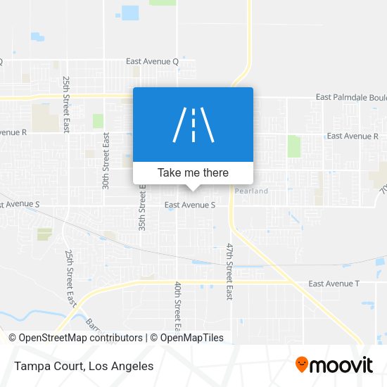 Tampa Court map