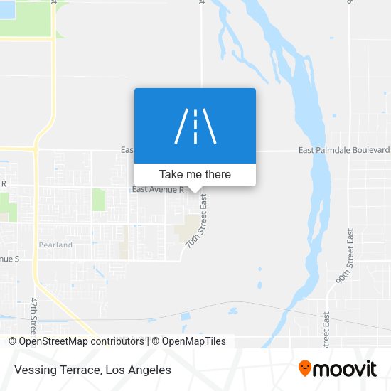Mapa de Vessing Terrace