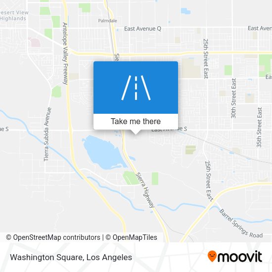 Washington Square map