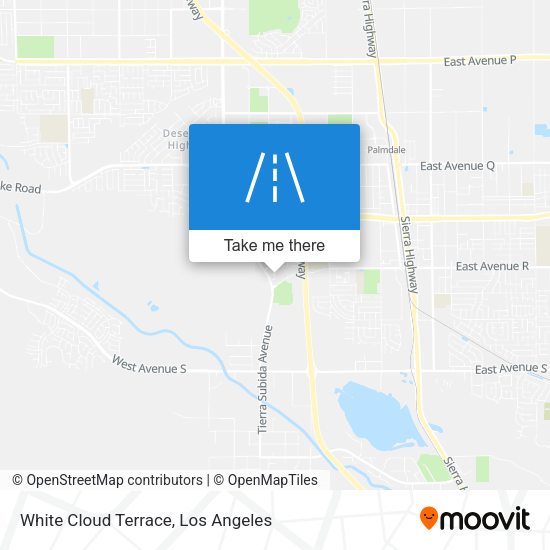 Mapa de White Cloud Terrace