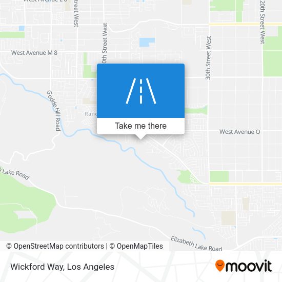 Mapa de Wickford Way