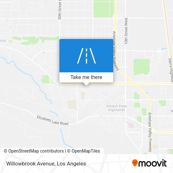 Willowbrook Avenue map