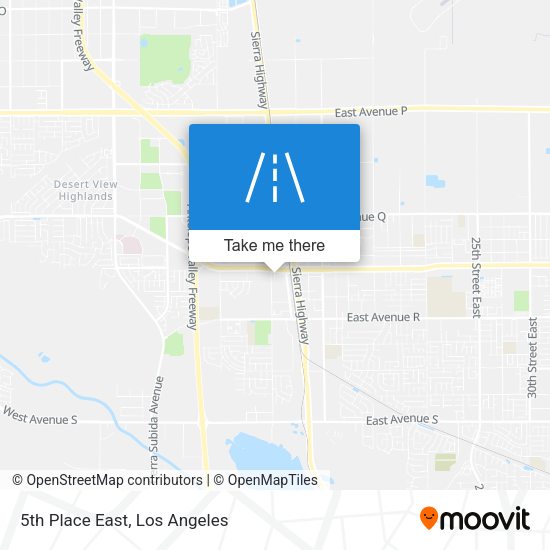 Mapa de 5th Place East