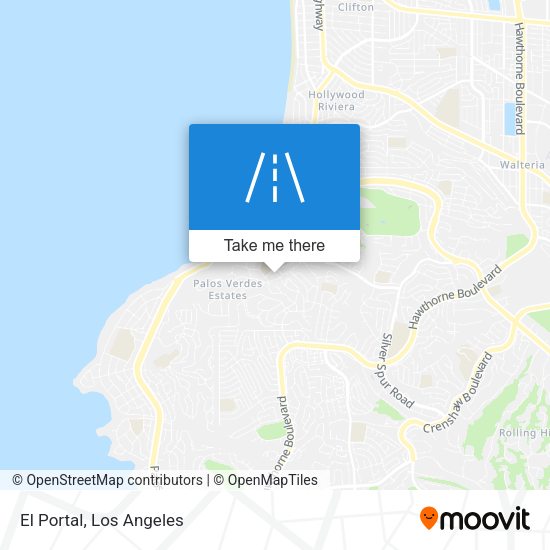 Mapa de El Portal